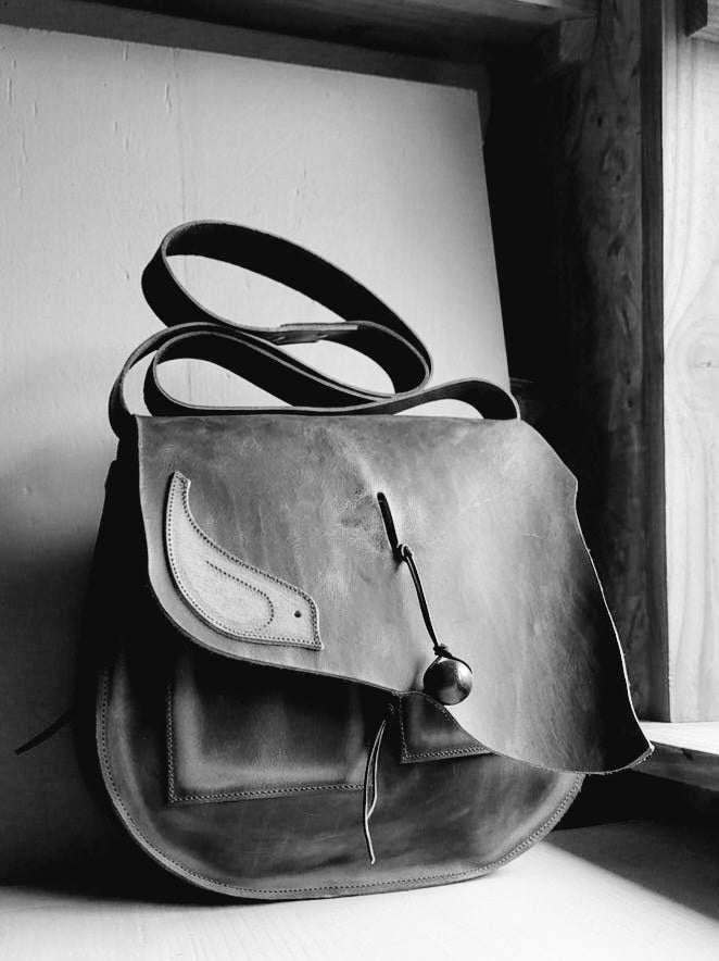 Meg Large Satchel - Tinner Moss