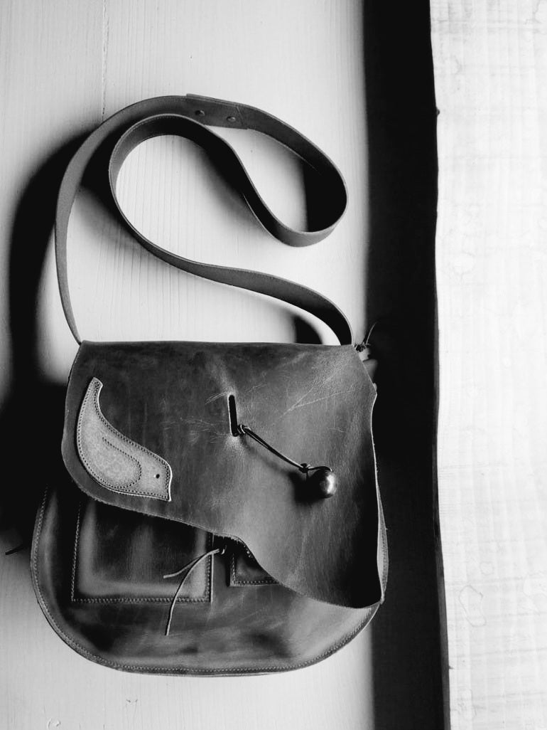 Meg Large Satchel - Tinner Moss