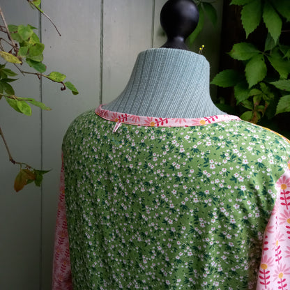 Orchard Dress - Pink Patchwork