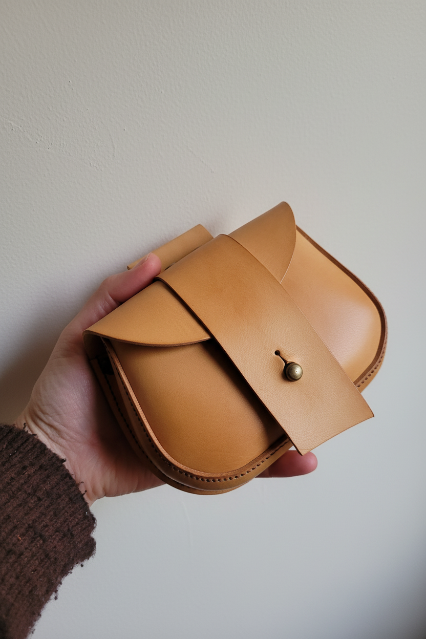 Withy Pouch - Bone Badalassi