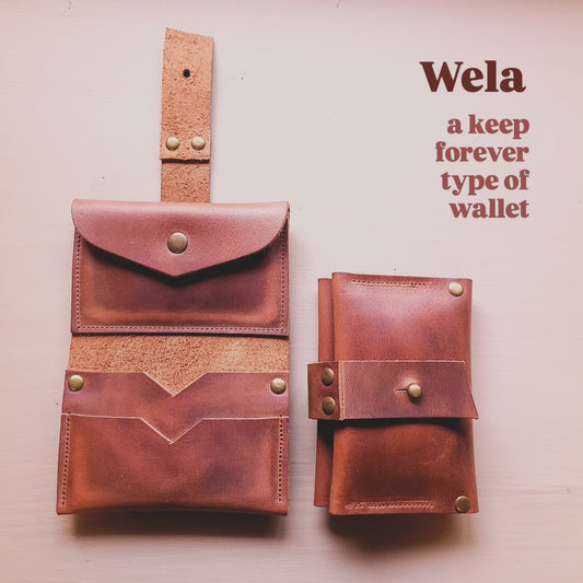 WELA Wallet. Various Colours.