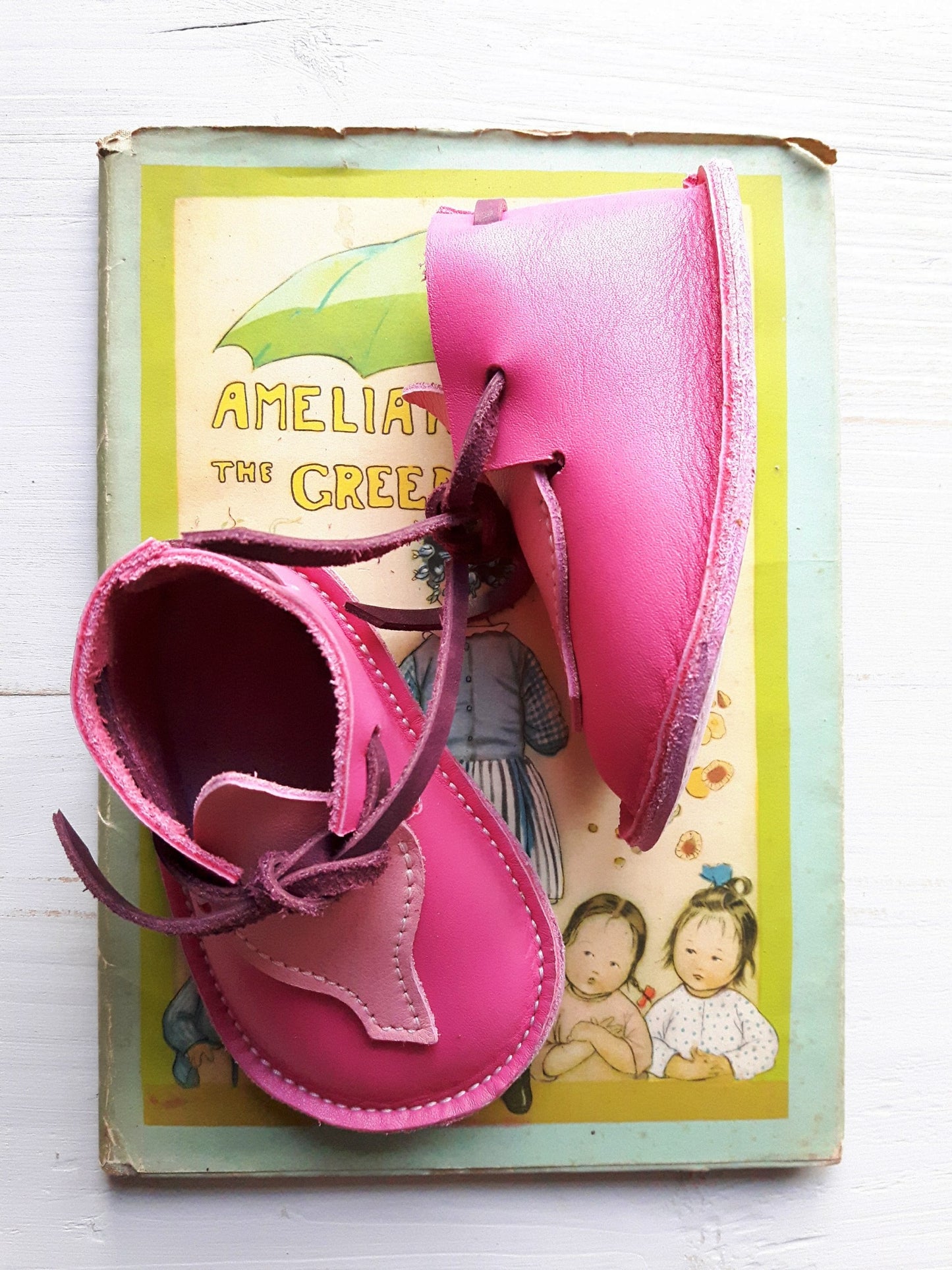 Size 0, IMP Baby Shoe, 6-9m #bubblegum/petal
