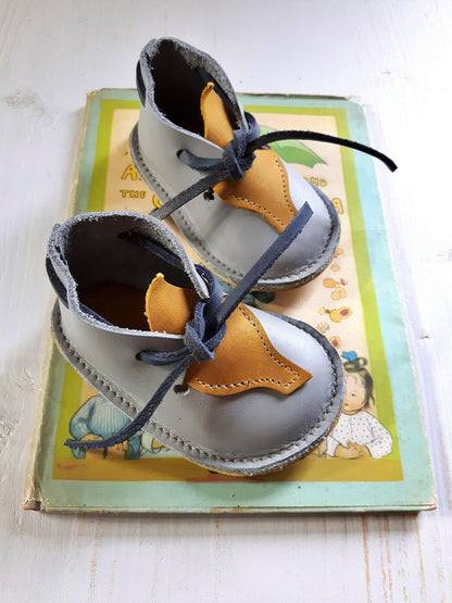 Size 1, IMP Baby Shoe, 9-12m #dove/mustard