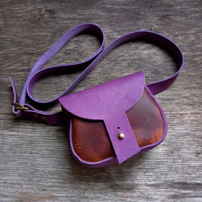 WARBLE. Handmade Leather Multi Way Bag. No 4799
